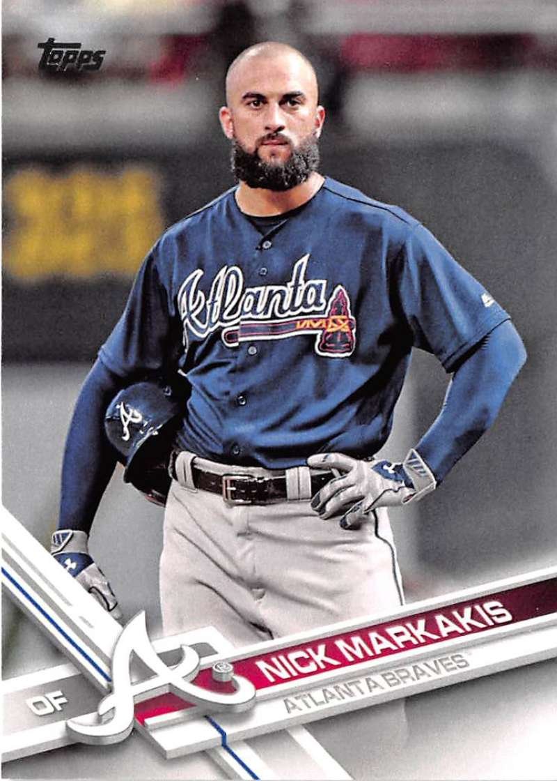 Amazon.com: Baseball MLB 2017 Topps #531 Nick Markakis #531 NM+